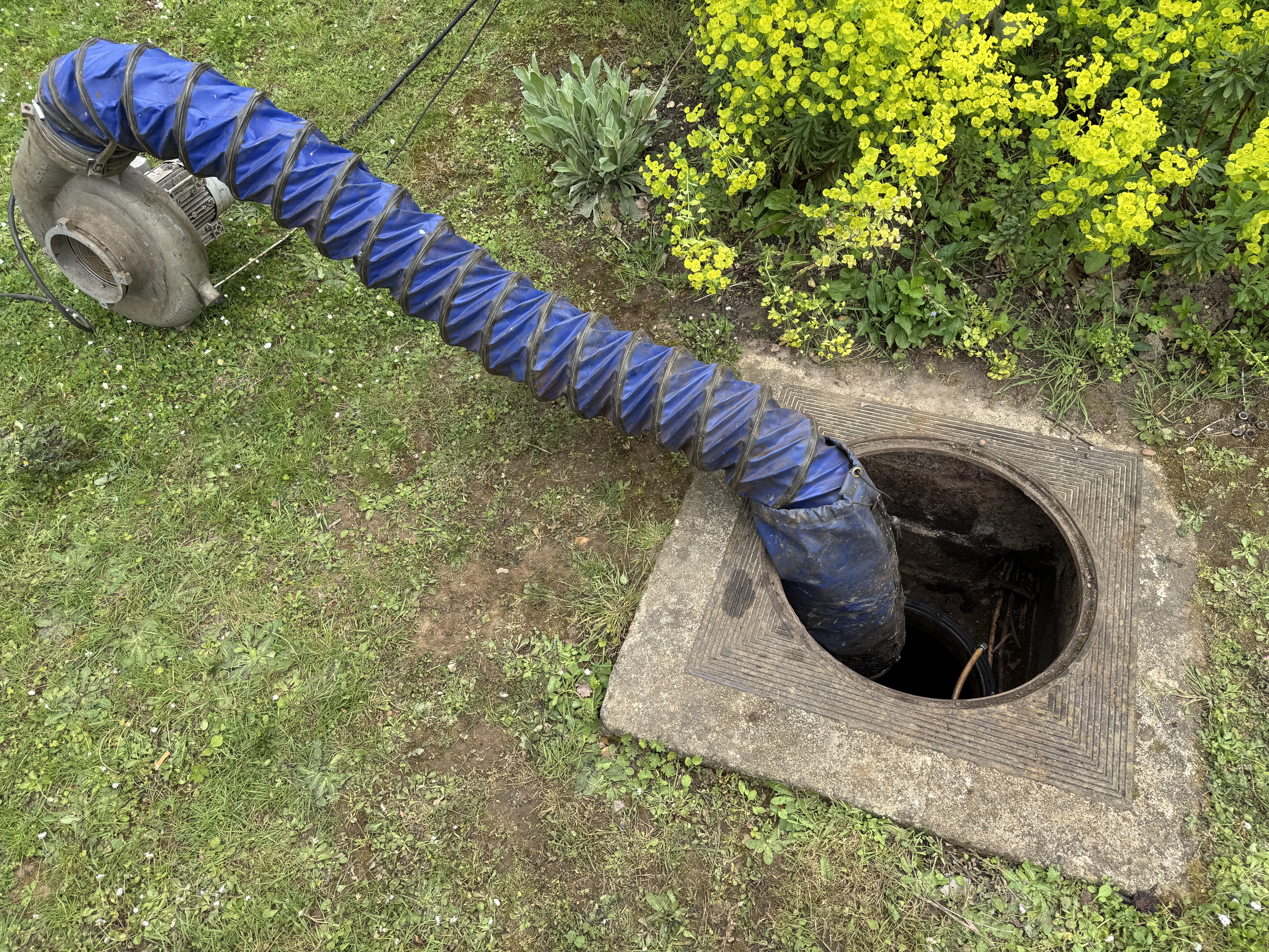 Ventilation et dégazage de la cuve