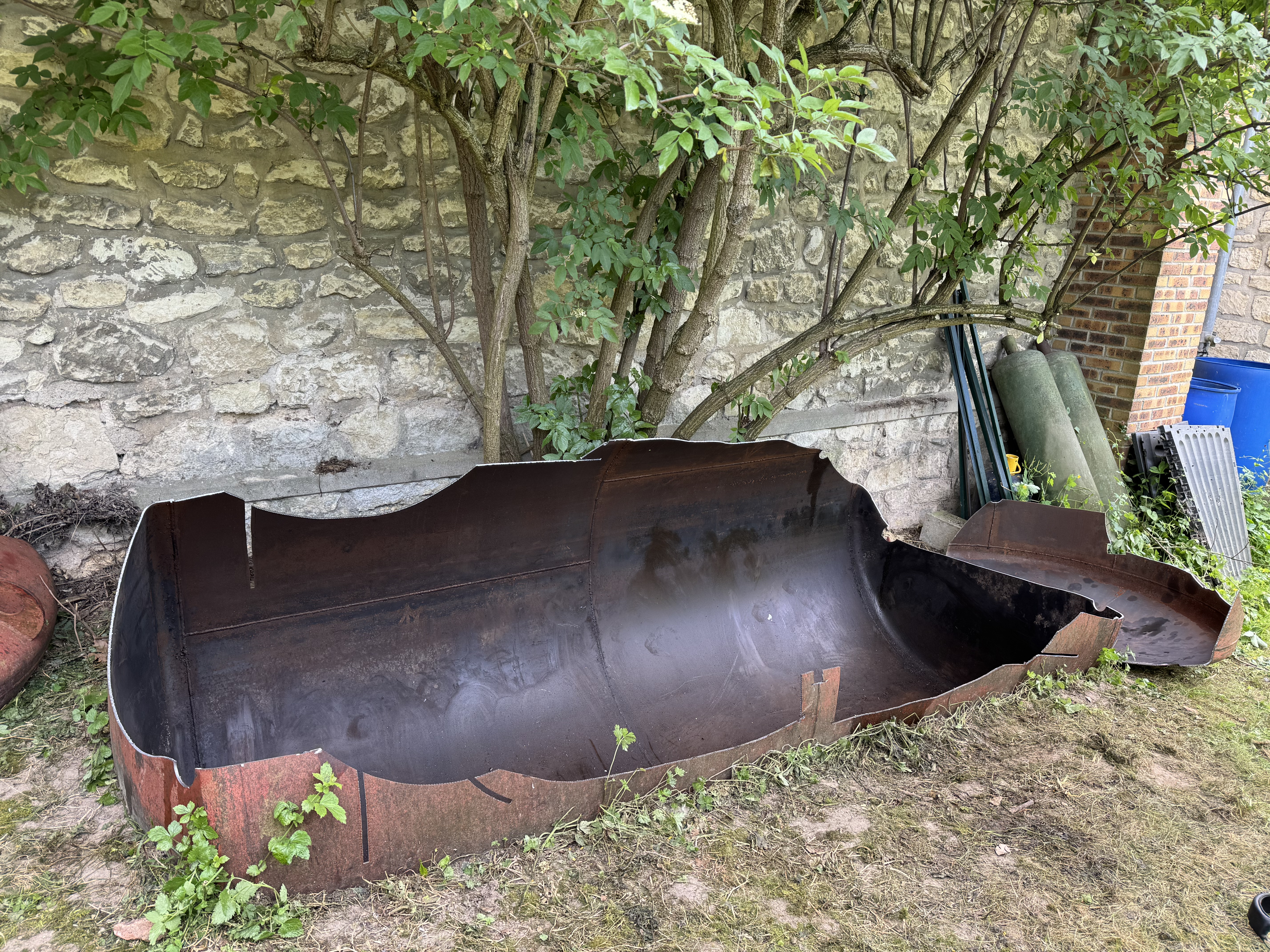 démantèlement de cuve fioul