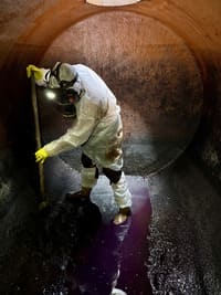 Cuve à fioul après neutralisation conforme aux normes