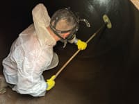 Chantier de neutralisation de cuve fioul en maison individuelle